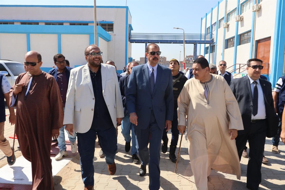 افتتاح محطة طهطا 