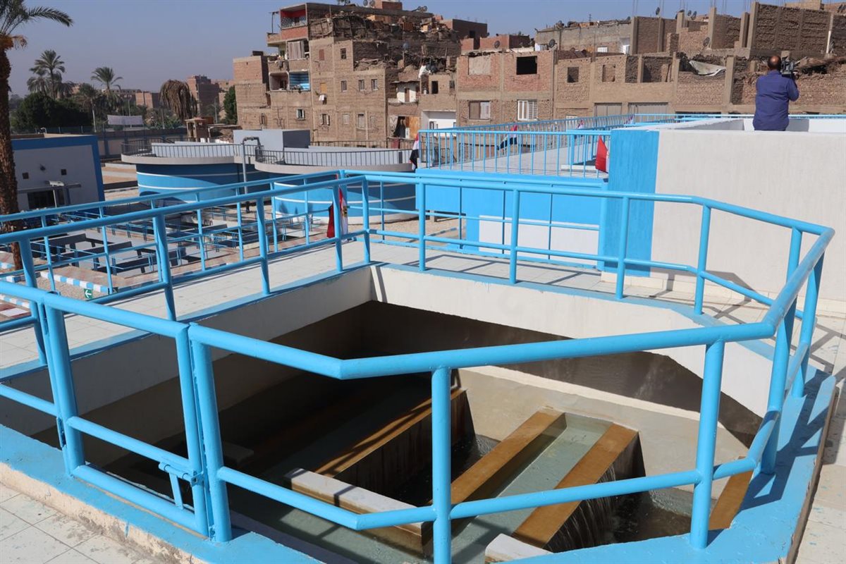 افتتاح محطة طهطا 