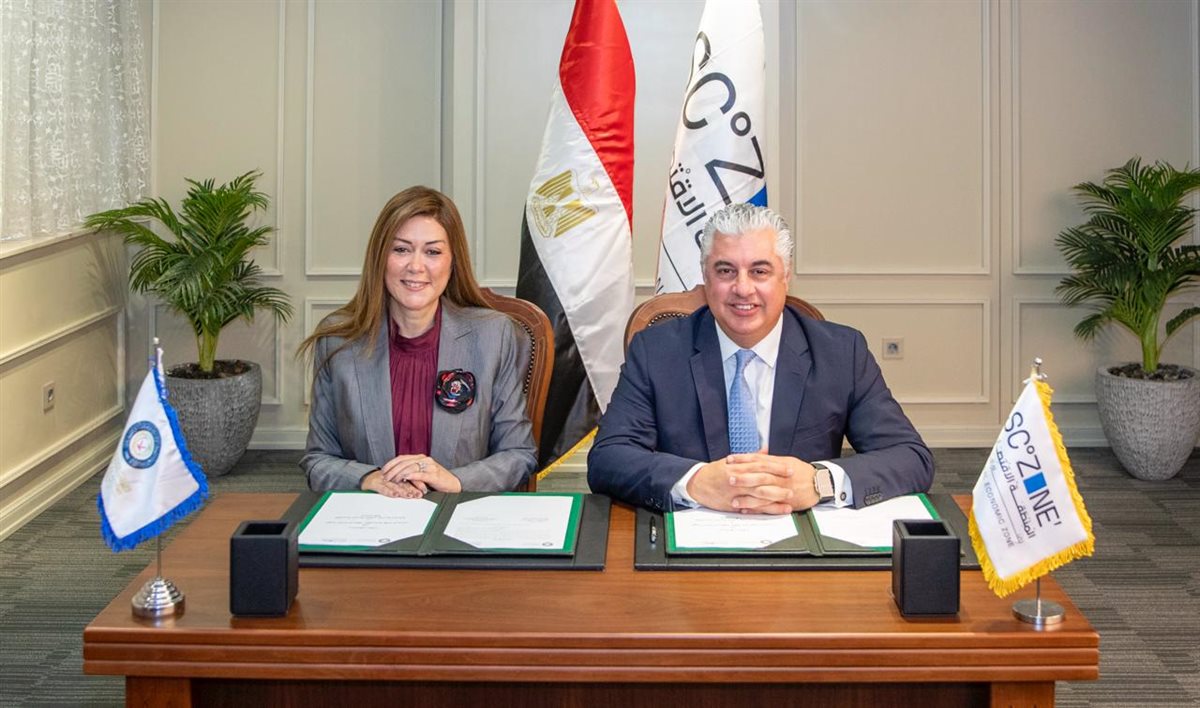 جانب من توقيع بروتوكول التعاون