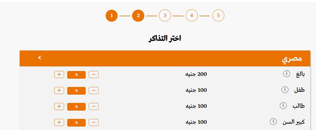 سعر تذكرة المتحف المصري الكبير