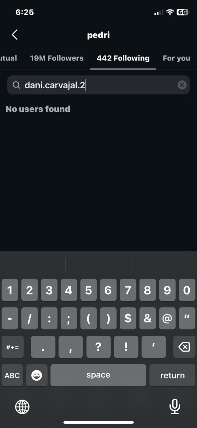 <strong>بيدري يلغي متابعة داني </strong><span style=