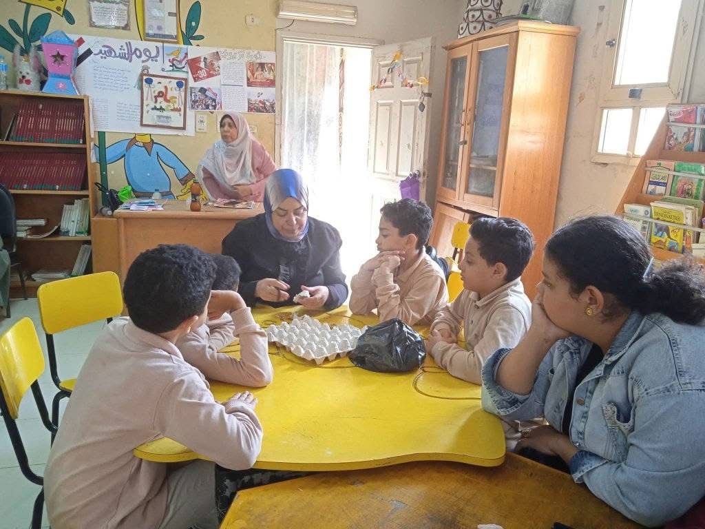 مكتبة الفيوم العامة تنظم عدداً من الأنشطة الثقافية والفنية  