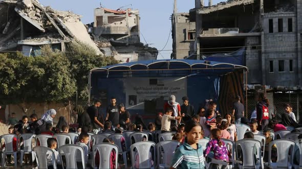  انطلاق الدورة الأولى لمهرجان غزة الدولي لسينما المرأة من مدينة دير البلح