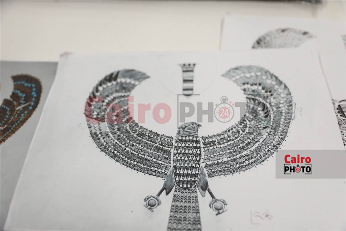 قلادة ذهبية للملك توت عنخ آمون