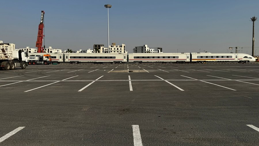 وصول قطار فيلارو مصر إلى معرض ومؤتمر النقل الذكي واللوجستيات والصناعة TransMEA