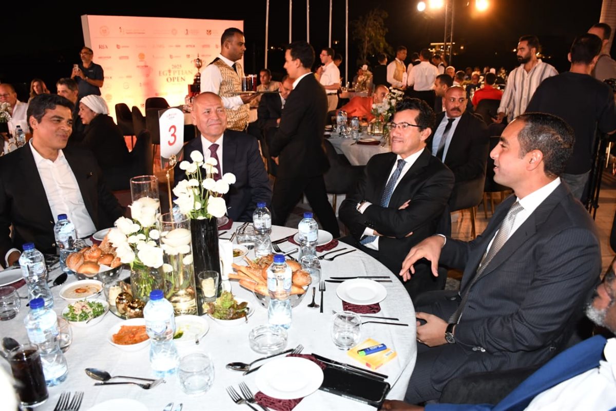 حفل انطلاق بطولة «مصر المفتوحة للجولف»