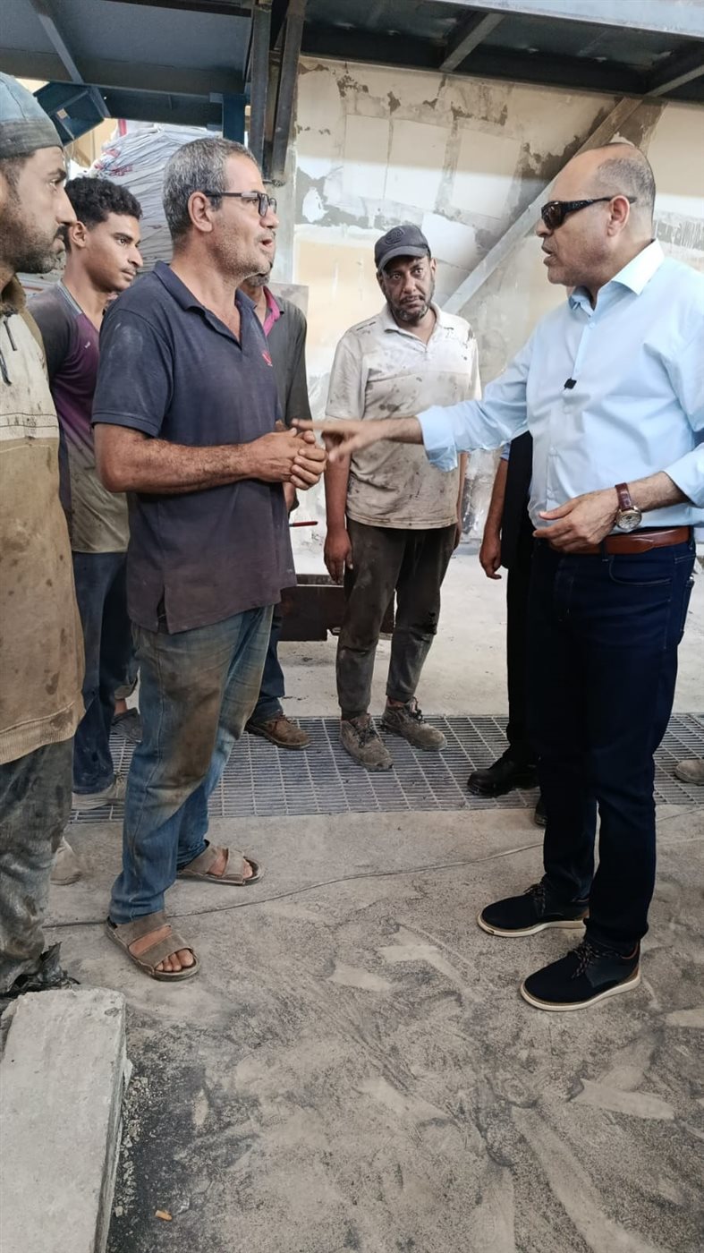 جانب من المتابعة الميدانية