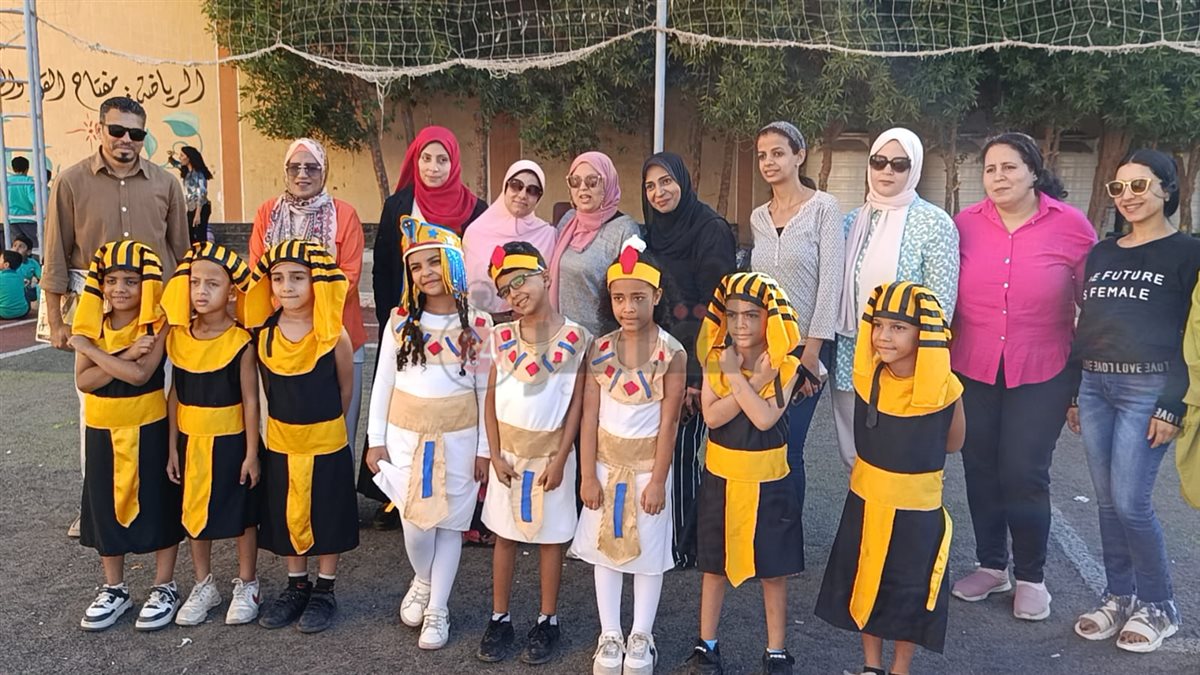 احتفالات مدارس الغردقة بافتتاح المتحف المصري 