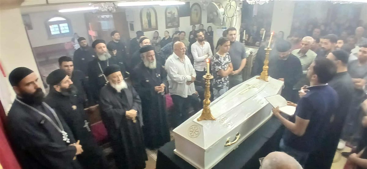 جنازة كيرلس صلاح