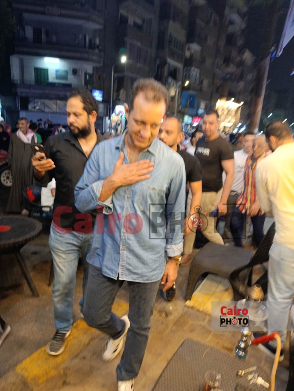 استقبال حاشد لأحمد مرتضى منصور خلال جولته الانتخابية بالجيزة