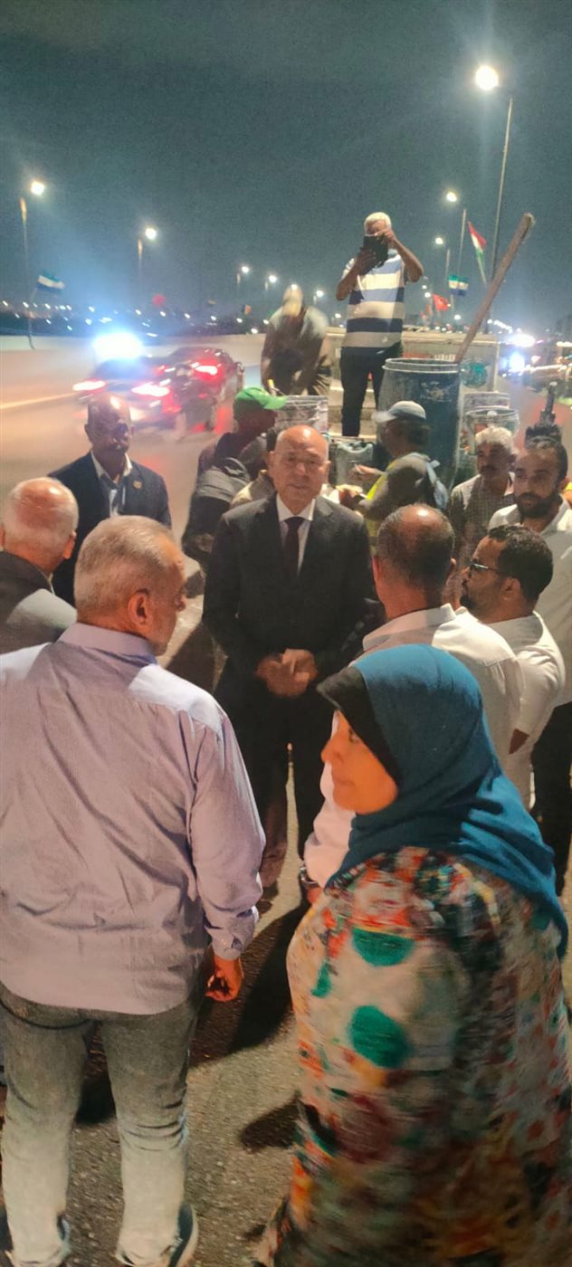  محافظ القاهرة يجري جولة ليلية