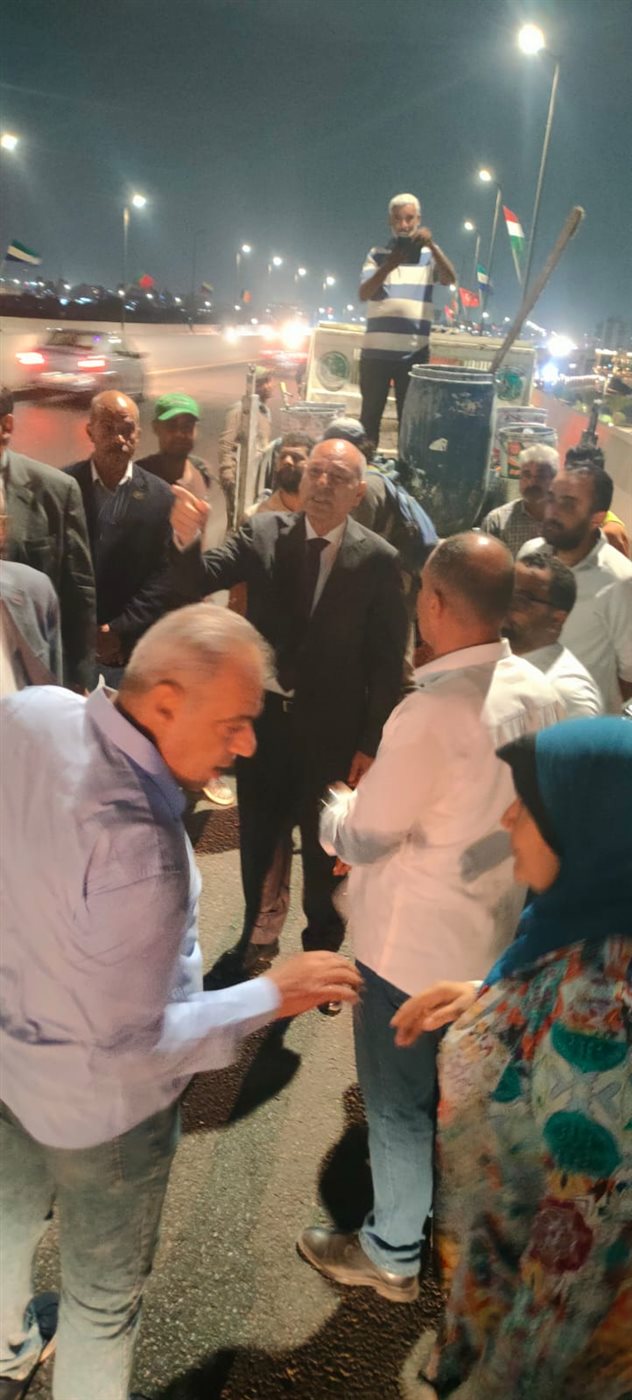  محافظ القاهرة يجري جولة ليلية