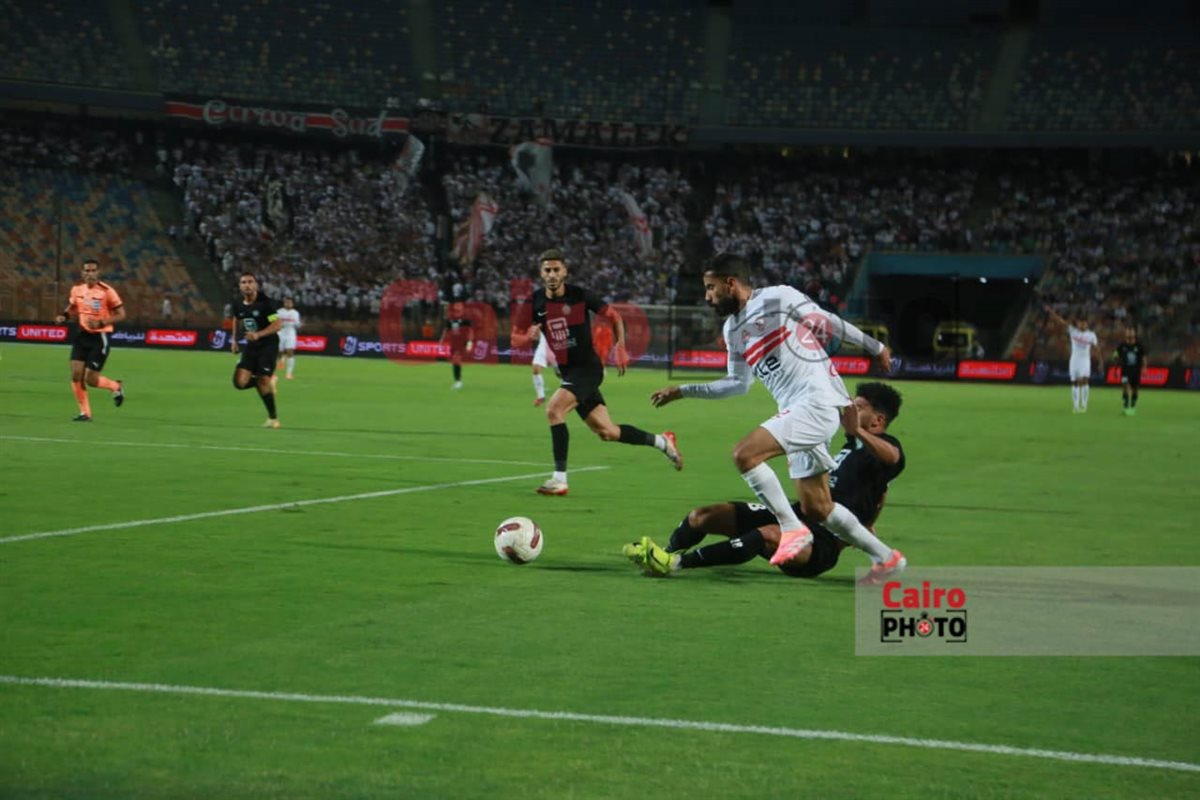 مباراة الزمالك والبنك الأهلي