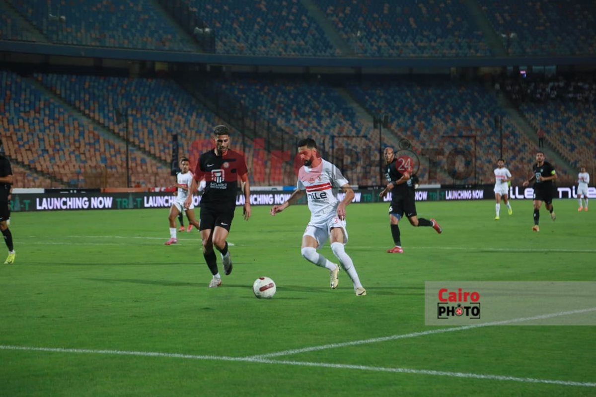مباراة الزمالك والبنك الأهلي