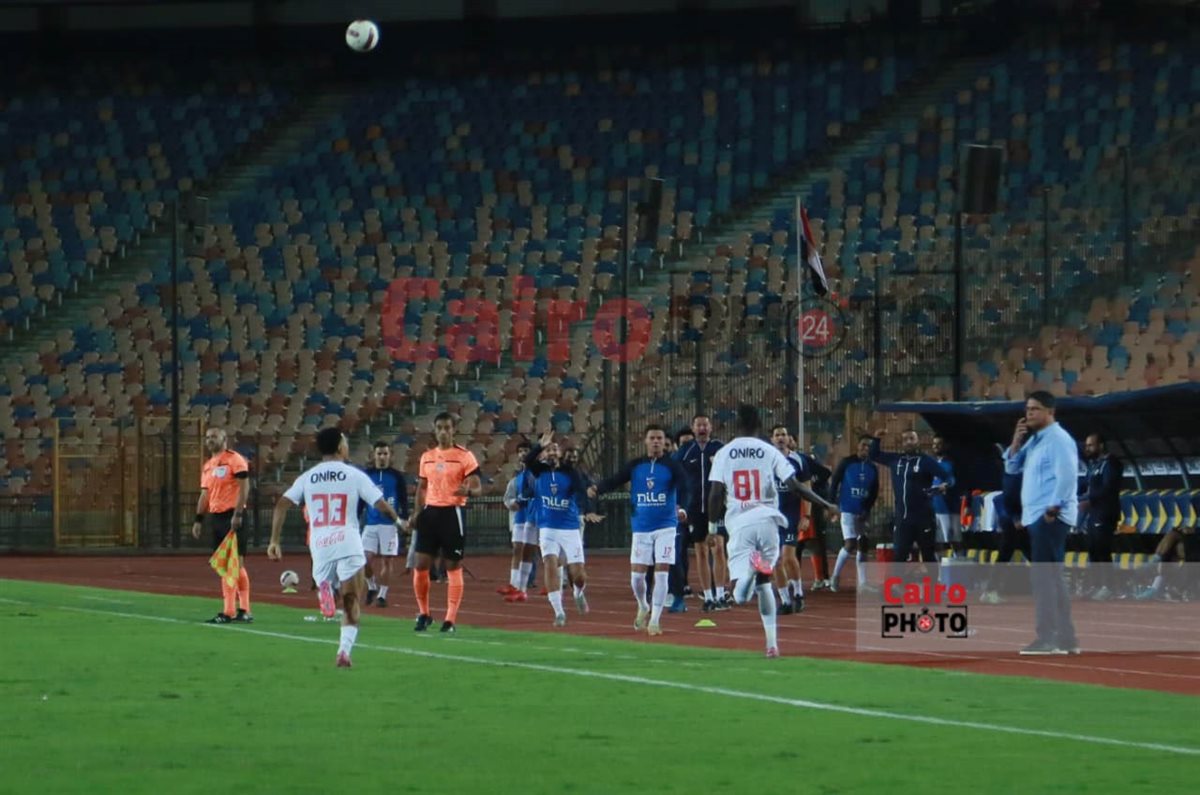 مباراة الزمالك والبنك الأهلي