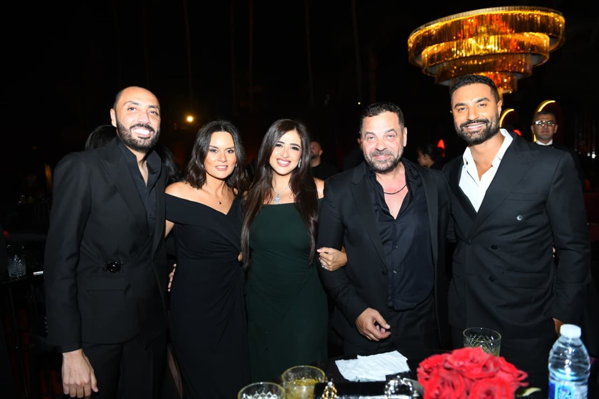 <strong>نجوم الفن في حفل زفاف المخرج هادي الباجوري وهايدي خالد</strong>