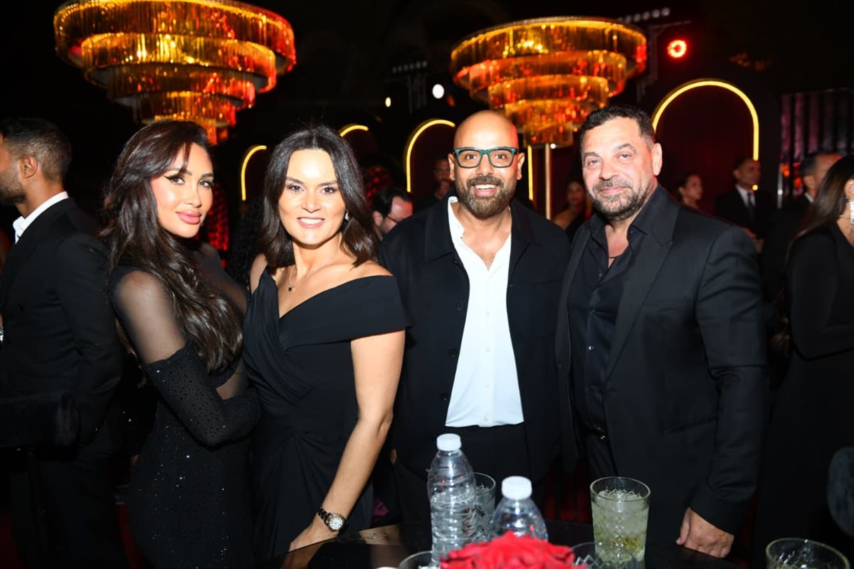 <strong>نجوم الفن في حفل زفاف المخرج هادي الباجوري وهايدي خالد</strong>