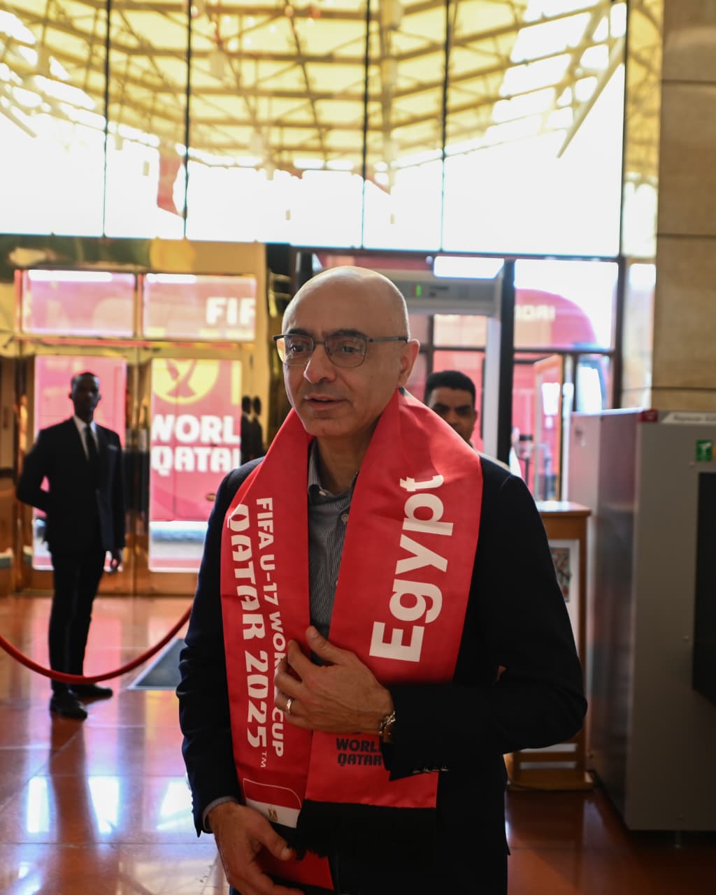 وصول بعثة منتخب الناشئين لمقر إقامتها في قطر (4)