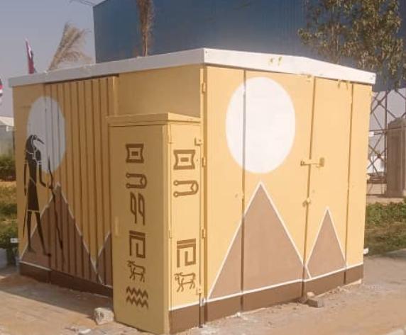 تجميل أكشاك الكهرباء