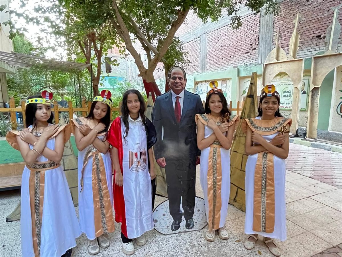 احتفالات مدارس أسيوط بافتتاح المتحف المصرى الكبير&nbsp;
