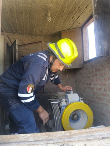 إنقاذ محتجز داخل مصعد عقار بالقاهرة