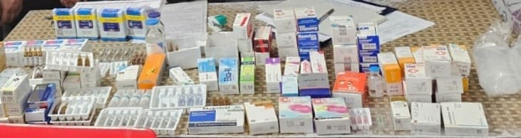 ضبط محلين ادوات طبية بهما أدوية بشرية تدخل في الجدول الثالث مخدرات بالفيوم