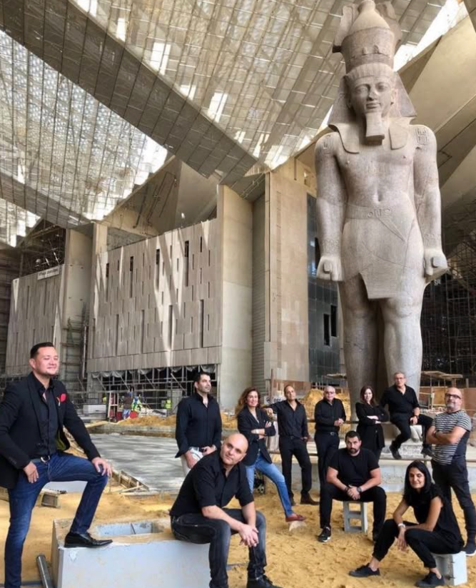 تحضيرات المتحف المصري الكبير