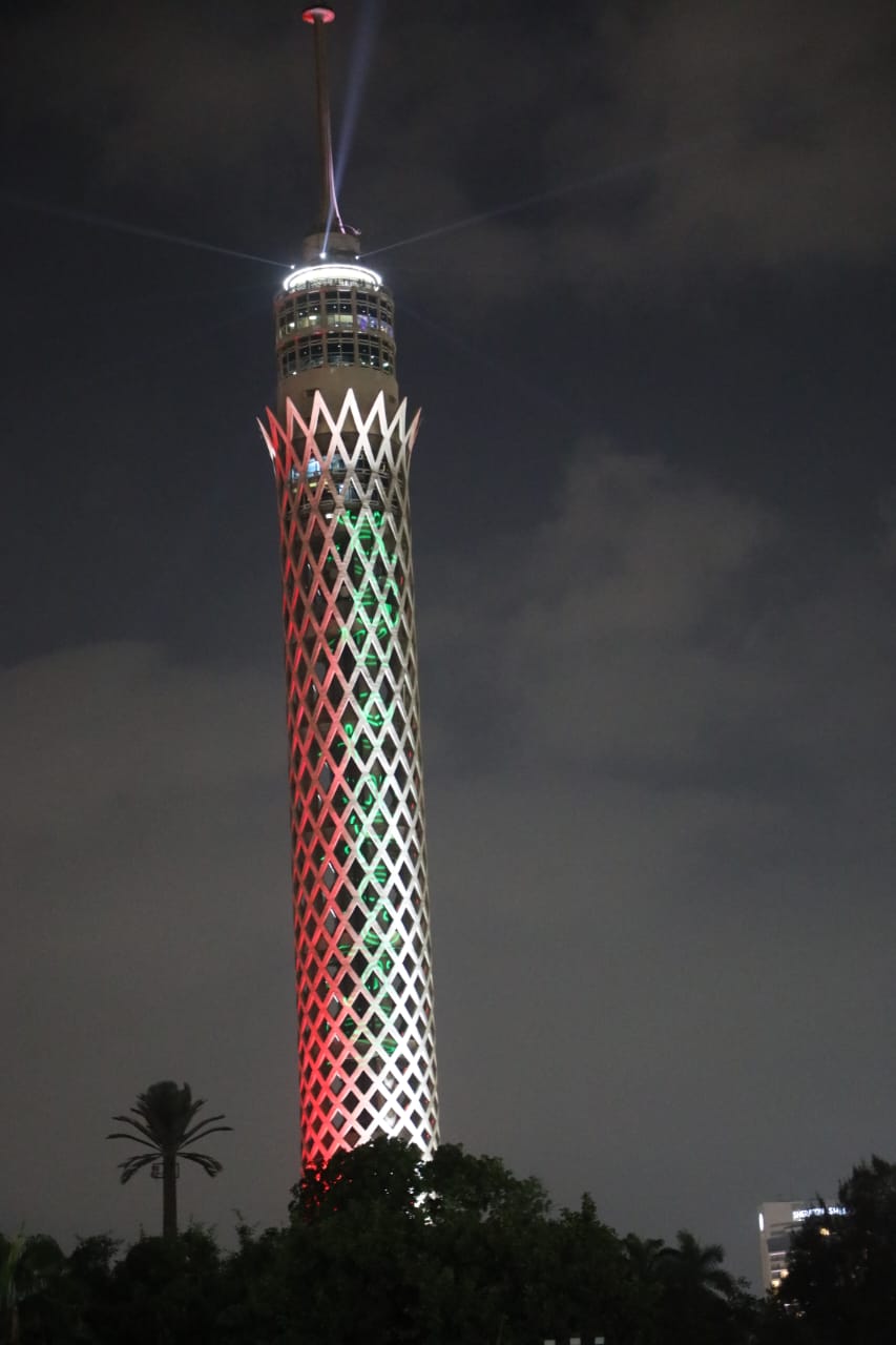 إضافة برج القاهرة احتفالًا بافتتاح المتحف المصري الكبير