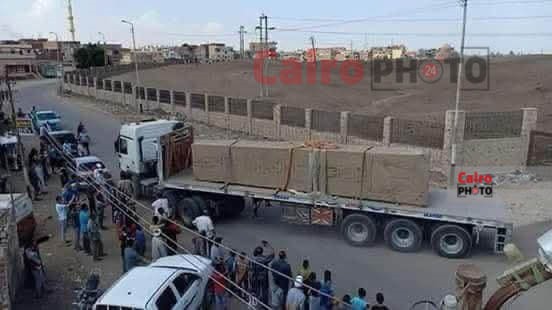 كواليس نقل القطع الأثرية الثقيلة