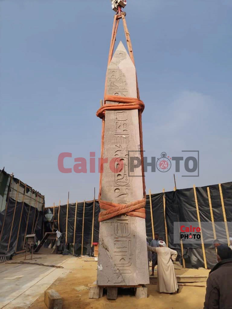 كواليس نقل القطع الأثرية الثقيلة