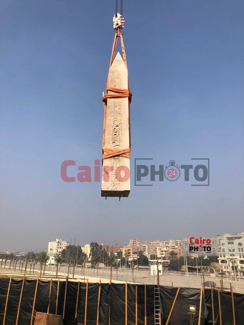 كواليس نقل القطع الأثرية الثقيلة