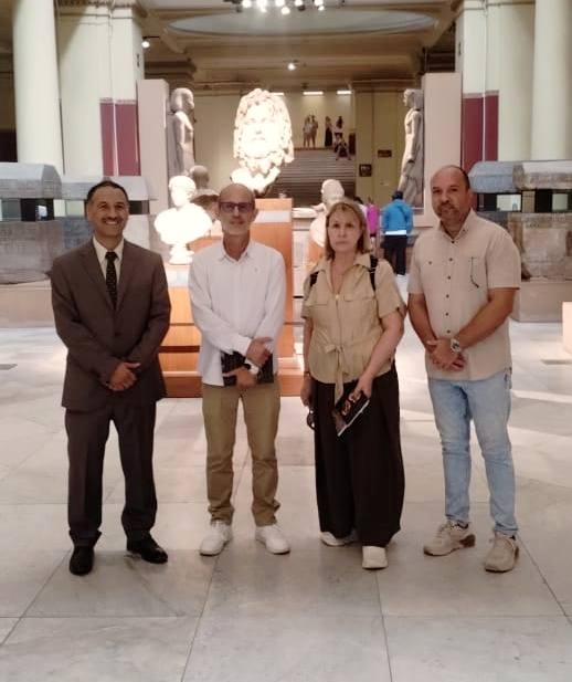 رئيس برلمان أمريكا اللاتينية في ضيافة متحف التحرير قبل افتتاح المتحف الكبير