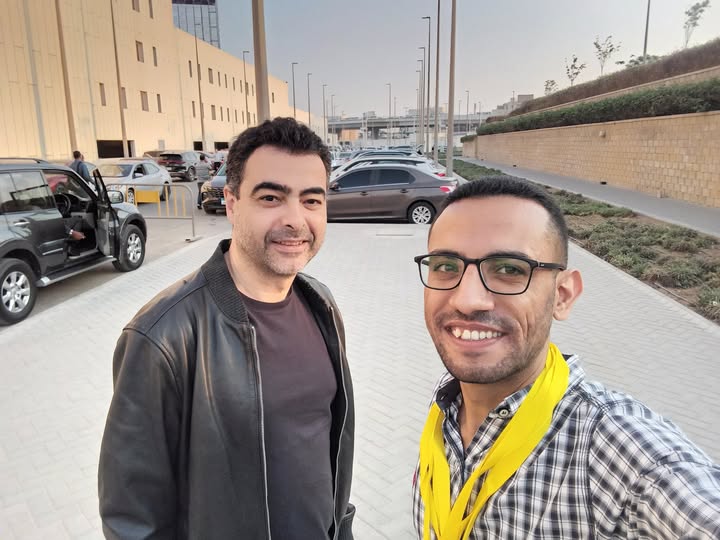 الموسيقار الكبير هشام نزيه وصحفي القاهرة 24 