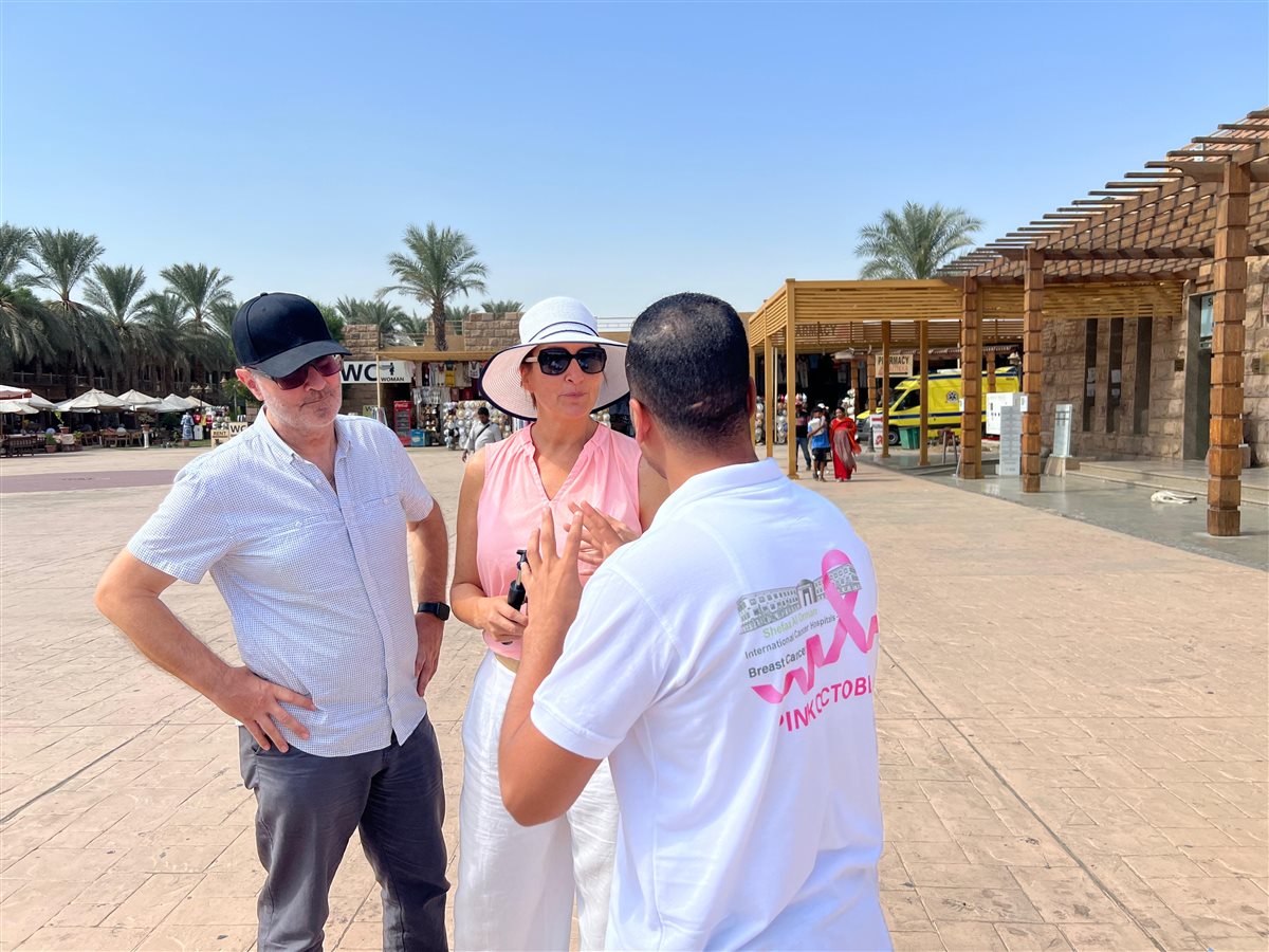 التوعية بسرطان الثدي من معابد الكرنك&nbsp;