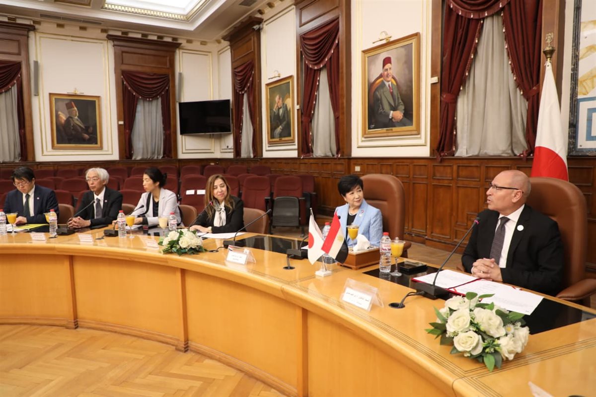 جانب من الاستقبال 