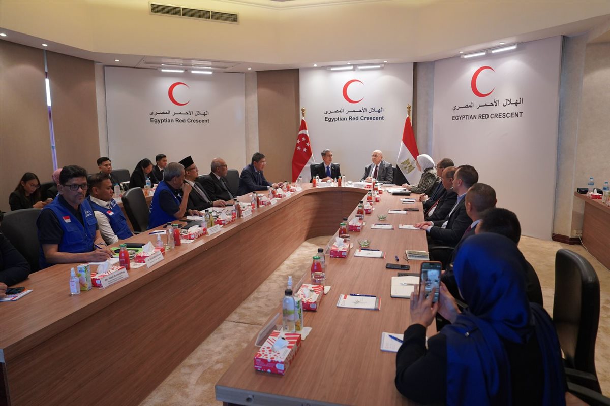 زيارة الوزير السنغافوري 