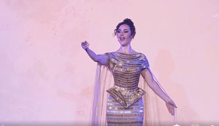 صور شيرين أحمد طارق في حفل افتتاح المصري الكبير