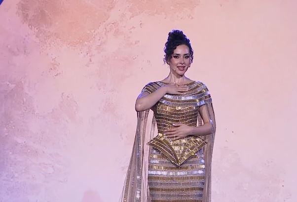 صور شيرين أحمد طارق في حفل افتتاح المصري الكبير