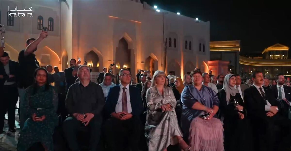 قطر تعرض حفل افتتاح المتحف المصري الكبير في كتارا ساحة الحكمة  