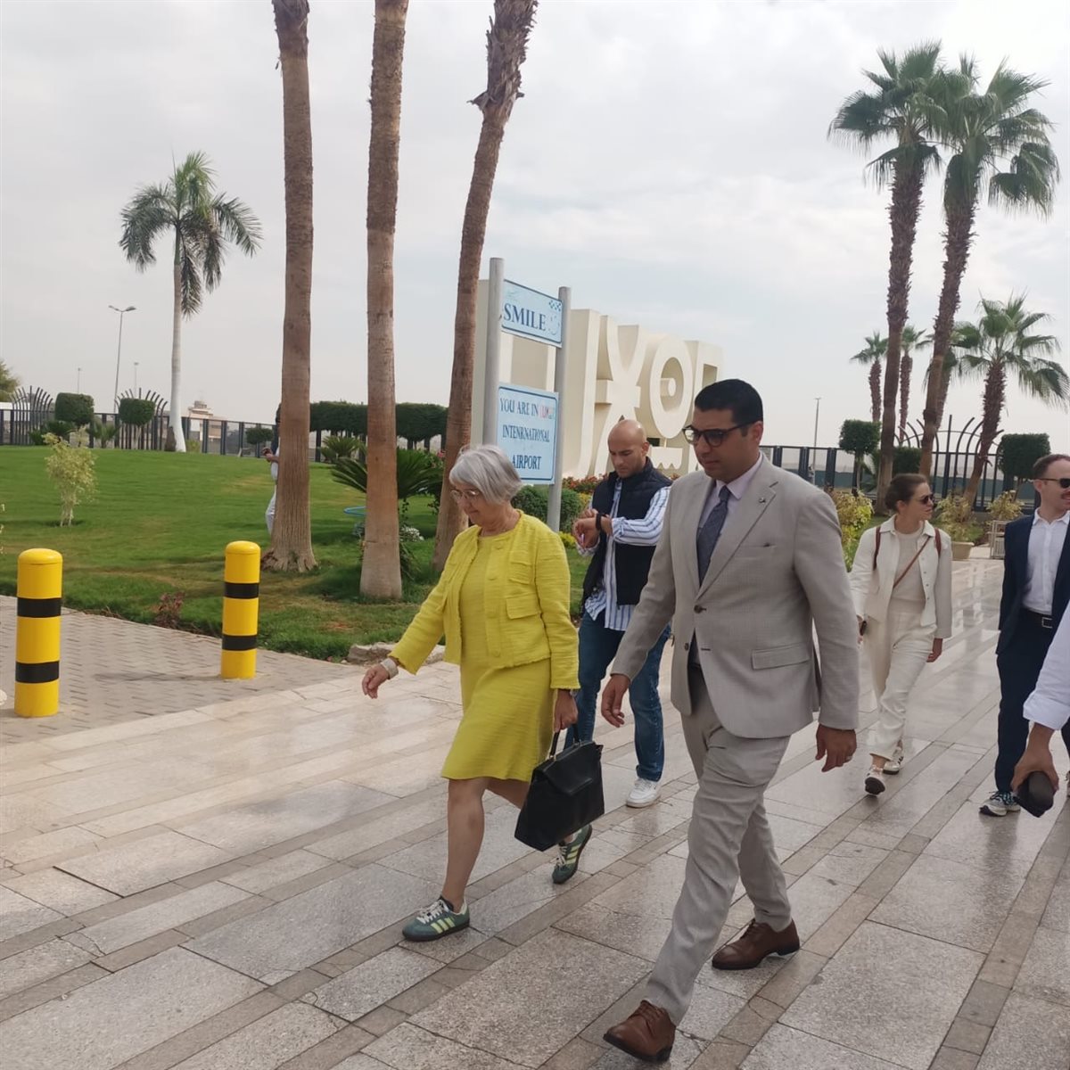 نائب محافظ الأقصر يستقبل رئيسة وزراء سويسرا 