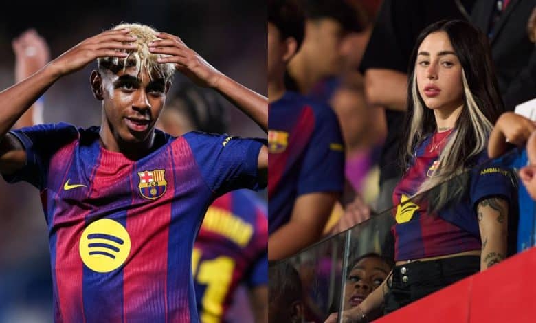 سبب انفصال لامين يامال ونيكي نيكول