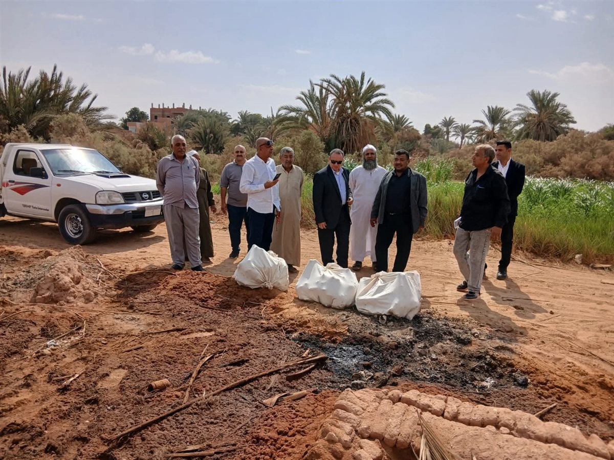 نقل رفات ٨٥٠٠ جثمان بالوادى الجديد