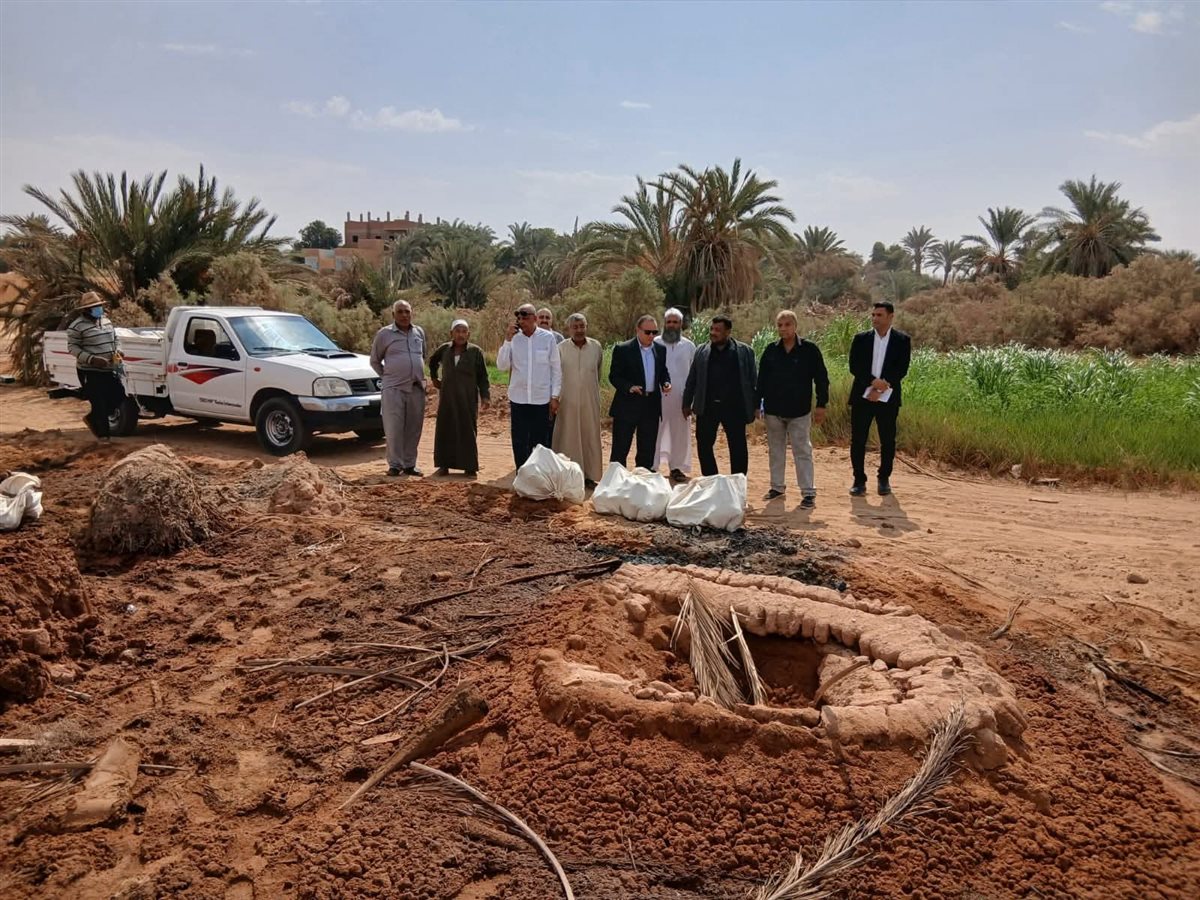 نقل رفات ٨٥٠٠ جثمان بالوادى الجديد