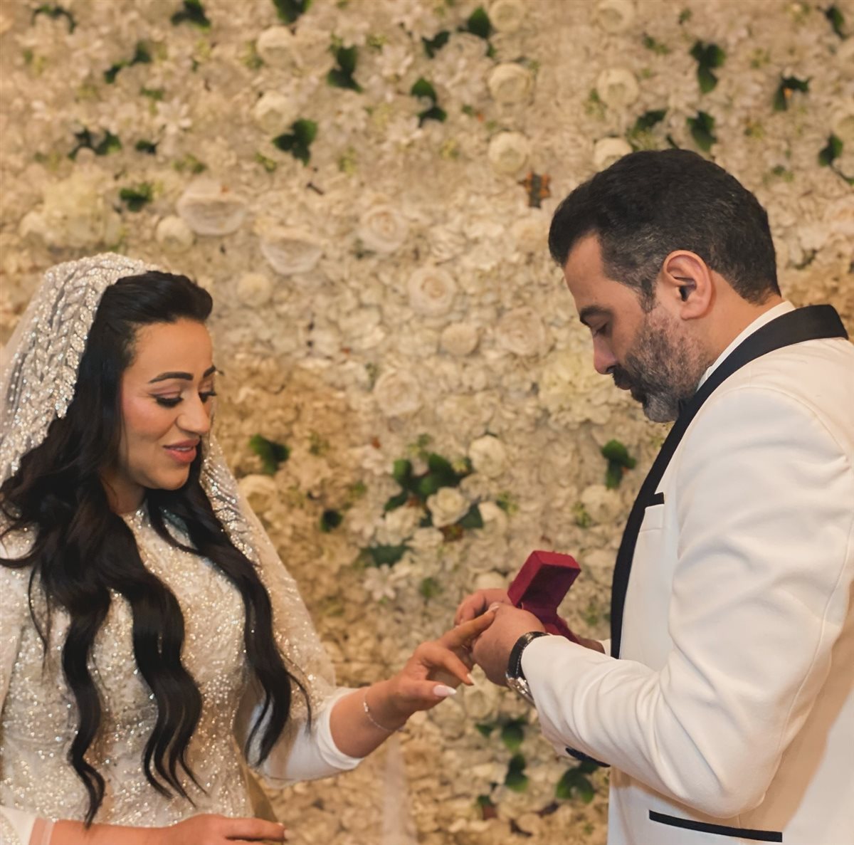 بحضور ممدوح موسى والمالكي وزعيم.. الملحن محمد محمدي يحتفل بعقد قرانه بمسجد شرطة زايد