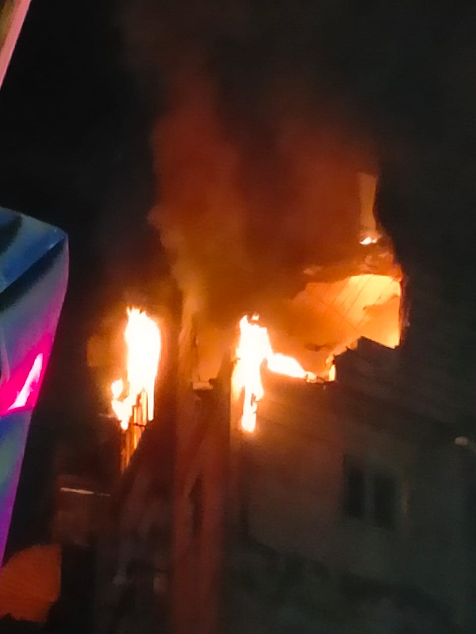 احتراق عقار