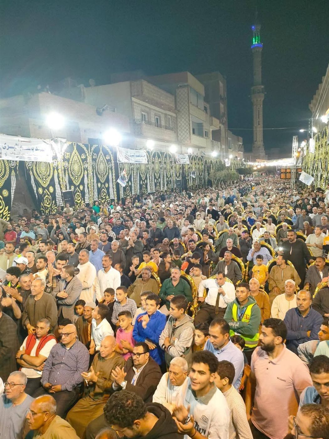 <strong>مؤتمر انتخابي حاشد من قرى كوم حمادة للواء أحمد البري</strong>