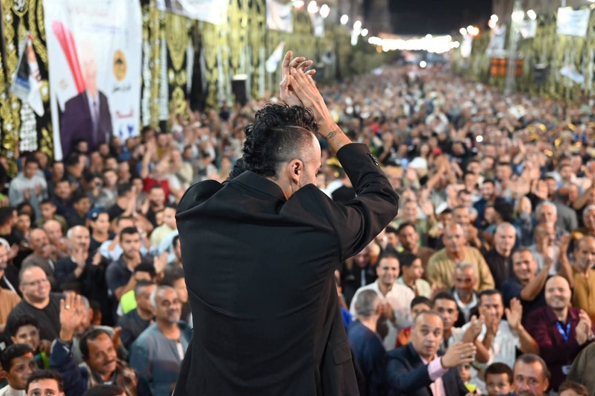 <strong>مؤتمر انتخابي حاشد من قرى كوم حمادة للواء أحمد البري</strong>