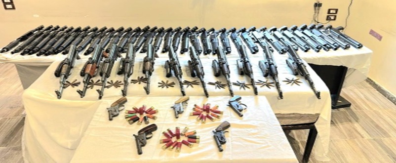 .القبض علي عناصر إجرامية خطرة في عدد من المحافظات 