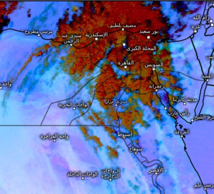 طقس المنيا - من نشرة الأرصاد اليوم