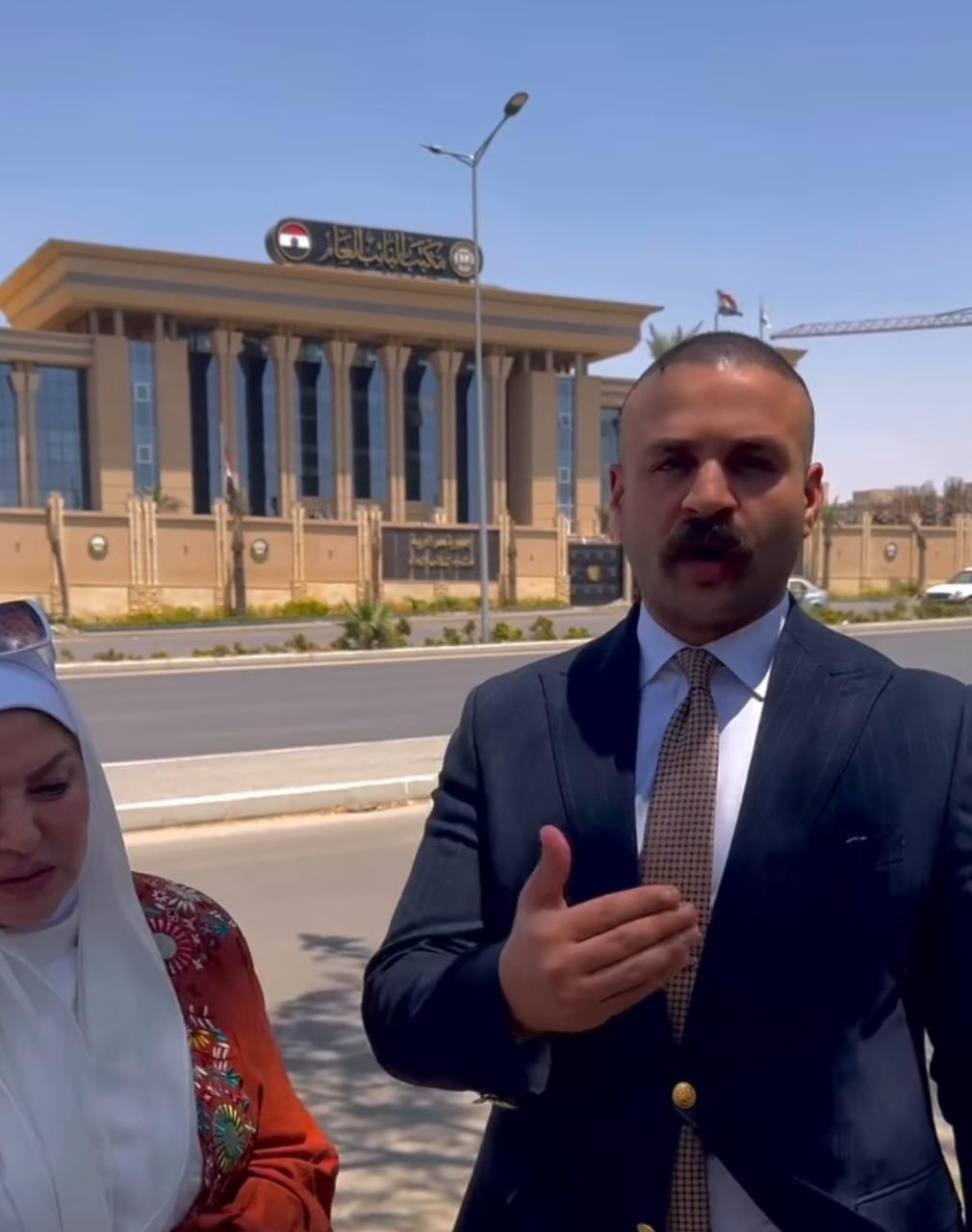 المحامي عبد الله منصور  ومبار الببلاوي